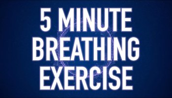 Guided Meditation | 5 Minute Breathing Exercise – Calming anxiety reduction